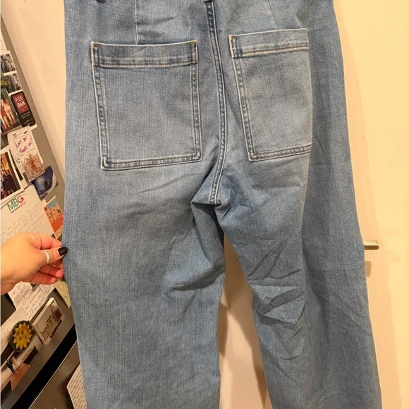 Zara Light Blue Relaxed Jeans - Picture 6 of 7
